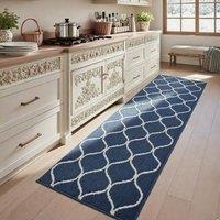 COSY HOMEER Extra Long Kitchen Rug Runner 60 x 180cm, Washable Kitchen Rugs and Mats, Polypropylene Carpet Runner for Kitchen Entryway Hallway Laundry