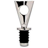 Gdesign Wine Bottle Stopper, Stainless Steel Wine Topper Stoppers, Reusable Wine Corks with Silicone, Wine Accessories Gift for Wine Lovers Wine Stopp