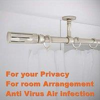 9028L Series 1.1 inch Room Divider Mounted Ceiling for Room Decoration (70120cm) Shooting Star 70120cm, 1.1" Diameter