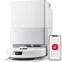 roborock Qrevo S5V Robot Vacuum Cleaner with Mop, FlexiArm Edge Mopping, 12,000Pa Suction, Dual ZeroTangle System, Smart Obstacle Avoidance, 10mm Mop