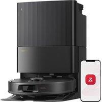 roborock Qrevo S5V Robot Vacuum Cleaner with Mop, FlexiArm Edge Mopping, 12,000Pa Suction, Dual ZeroTangle System, Smart Obstacle Avoidance, 10mm Mop