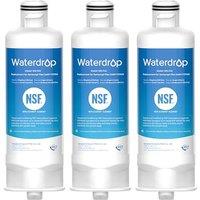 Waterdrop DA9717376B Replacement for Samsung HAFQin/EXP Refrigerator Water Filter, Pack of 3