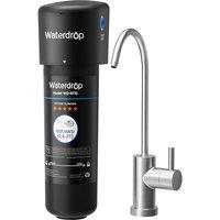 Waterdrop 10UB Under Sink Water Filter with Dedicated Faucet, NSF/ANSI 42 Certified, 30,000 Liters High Capacity Water Filter System, Reduce PFAS, PFO