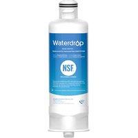 Waterdrop DA9717376B Refrigerator Water Filter, Compatible with Samsung HAFQin/EXP, DA9717376B, HAFQin, DA9708006C 1 Count (Pack of 1)