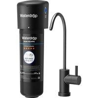 Waterdrop 10UBB Under Sink Water Filter with Matte Black Faucet, NSF/ANSI 42 Certified, 11,000 Gallons High Capacity Water Filter System, Reduce PFAS