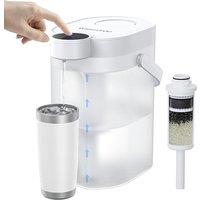 Waterdrop FreshTaste Soften Water Instant Electric Rechargeable Water Filter Jug, 4L Water Filter Dispenser, Reduce Calcium, Chlorine, Lead, Copper, P