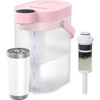 Waterdrop FreshTaste Soften Water Instant Electric Rechargeable Water Filter Jug, 4L Water Filter Dispenser, Reduce Calcium, Chlorine, Lead, Copper, P