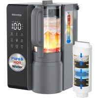 Waterdrop WDM1 Reverse Osmosis Water Filter Countertop, HOT Water Countertop Reverse Osmosis System, 7 Temperature Options, 6 Stage Purification, 3:1