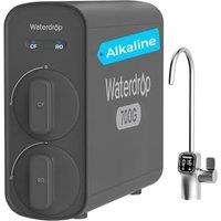 Waterdrop G5P700A Alkaline Mineral pH+ Reverse Osmosis Water Filter, NSF/ANSI 372 Certified, 700G Reverse Osmosis System, 8 Stage RO Water Filtration
