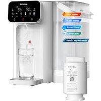 Waterdrop CT01 Instant Hot & Cold Filtered Water Dispenser, Reduces TDS, Limescale, Chlorine, Retain Main Minerals, 8-Stage Filtration with UV Sterili