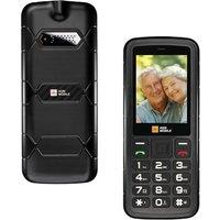 AGM M9 Feature Phone, 4G LTE Unlocked Dual SIM, 3 Card Slots/128GB TF Expand, Large Buttons & Font, Speed Dial, Rugged Basic Cellphone with FM Radio &