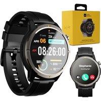 AGM Legion Smart Watch with Bluetooth Calling, AMOLED Touchscreen Fitness Watch, 100+ Sports Modes, 24/7 Heart Rate Sleep SpO2 Monitor, DIY Dial, IP68