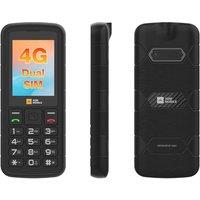 AGM M9 Basic Mobile Phone, 4G LTE Unlocked Dual SIM, 3 Card Slots/128GB TF Expand, Large Buttons & Font, Speed Dial, FM Radio & Flashlight, IP68 Certi