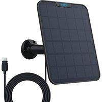 Reolink 6W Solar Panel Power Supply for Security Camera Outdoor Wireless Like Argus Eco, Argus PT, Argus 3 Pro, Go Plus/PT etc, 360 Adjustable Mount