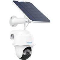Reolink 2K+ Solar Security Camera Outdoor Wireless, 2.4/5 GHz WiFi BatteryPowered Camera with 360 PanTilt, Person/Vehicle Detection, No Monthly Fe