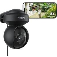 Reolink 5MP PTZ Camera E1 Outdoor, 2.4/5GHz WiFi CCTV Security Camera with 3X Optical Zoom, Human/Vehicle Tracking, Color Night Vision, 2Way Audio, S