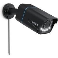 Reolink 4K PoE Outdoor Camera with Human/Vehicle Detection, 5X Optical Zoom with Spotlight, Color Night Vision Motion Alerts TimeLapse TwoWay Audio,