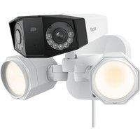 Reolink 4K DualLens Security Camera, 180 UltraWide Angle, 1800 Lumen Floodlight, Human/Vehicle/Pet Detection, Two Way Talk, Waterproof, Duo Floodl