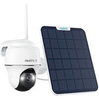 Reolink 4K Solar Security Camera Outdoor Wireless, 355 Pan &140 Tilt, 2.4/5 GHz Wi-Fi, Works with Amazon Alexa, Color Night Vision, Home Hub Compa