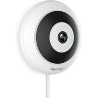 Reolink PoE IP Fisheye Camera with 360 View, 6MP HD for Home/Office Security, Smart Human Detection, Two-Way Talk, Ceiling/Wall/Desk Installation Ch