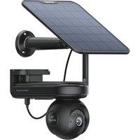 Reolink 4K Solar Security Camera Outdoor Wireless, 20000mAh Rechargeable Battery, 2.4/5GHz Wi-Fi, 355Pan&90Tilt, AI Detection, F1.0 ColorX Night V