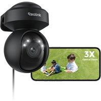 Reolink 4K Outdoor Plugin WiFi 6 Security Camera with 3X Optical Zoom, PTZ 360 View for CCTV camera, Smart Detection, Auto Tracking, Color Night Vi