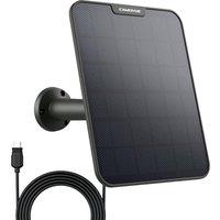 Solar Panel SP10 for Wildlife Trail Camera, 6W Fast Charging for Nonstop Power, Suitable for Outdoors, Flexible Installation, IP65 Weatherproofing, O