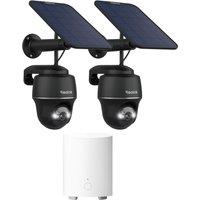 Reolink Argus PT 5MP Solar Security Camera & Home Hub Mini Bundle | 360 Wireless Outdoor System with Local Storage, No Subscription, 2K Night Vision