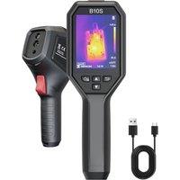 HIKMICRO B10S Thermal Camera 256 x 192 IR Resolution with 2MP Visual Camera, SuperScene, Thermal Imaging Camera for Home Inspection, with 3.2" 640