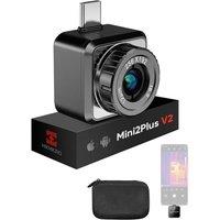 HIKMICRO Mini2Plus V2 Thermal Camera - iOS/Android, 256x192 IR, 512x384 SuperIR, Adjustable Lens, 25Hz, No Battery, for Phone/Tablet/PC, USB-C/Lightni
