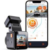 VANTRUE Dash Cam 1920*1080P HDR WiFi GPS Voice Control, Mini Dashcam Front Dash Cams for Cars, 160 Wide Angle Car Camera Dash Cam with Night Vision Bu