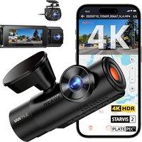 Vantrue N4 Pro S 4K 3 Channel DashCam, 4K+1080P+2.5K Dash Cam Front and Rear Inside, 24H Parking Mode, Voice & APP Control, STARVIS 2 HDR Night Vision