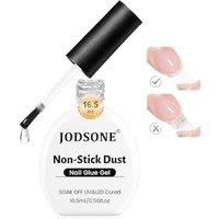 JODSONE 16.5ML NoDust Adhesive Gel Nail Glue  Super Strong UV Nail Glue, 5in1 MultiFunctional for Press On Nails, Acrylics, Tips, Repair & Nail A