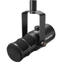 MAONO Dynamic USB/XLR Podcast PC Microphone with Software, EQ, Tap-to-Mute, Gain Control, and Volume Control, Studio Microphone for Broadcasting, Reco
