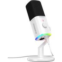 MAONO USB/XLR Gaming Mic for Streaming, Podcasting, and Studio Recording, Dynamic Microphones with Dual Noise Cancellation, Software, RGB, and Mute Bu