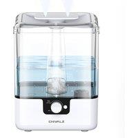 CHIVALZ Humidifier for Bedroom, 6L Cool Mist Top Fill Humidifiers for Baby Nursery and Plants, Up to 50 Hours, 26dB Quiet, Nightlight, Oil Diffuser fo