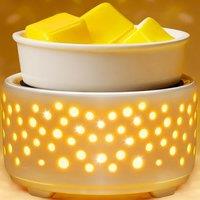 Ceramic Wax Melt BurnersElectric Candle Wax Melt Warmer for Scented Cubes PTC Heating Fragrance Oil Burner Wax Melter Warmer Home Decor & Gift for