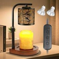 Candle Warmer Lamp with Timer & Dimmer Electric Wax Melt Warmer with Adjustable Height for Scented Candles, Home Dcor Fragrance and House Warming B