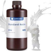 ANYCUBIC Standard 3D Printer Resin, LCD UV 405nm Rapid Photopolymer 3D Resin for 6K/8K/12K/14K LCD 3D Printers(1000g, White) BWhite 1000g 1000g