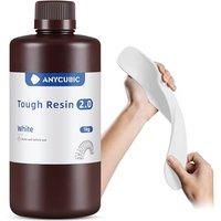 ANYCUBIC Tough Resin 2.0, 3D Printer Resin with Improved Toughness, Strong Elongation and High Flexibility, 3D Resin for 4k/6k/8k LCD/DLP/SLA Resin 3D