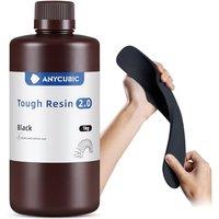 ANYCUBIC Tough Resin 2.0, 3D Printer Resin with Improved Toughness, Strong Elongation and High Flexibility, 3D Resin for 4k/6k/8k/12K/14K LCD/DLP/SLA