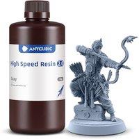 ANYCUBIC High Speed 3D Printer Resin 2.0, Print Up to 3X Faster, Special for Anycubic Photon Mono M5s/M7 Series, Particularly Apply for LargeSize 3D