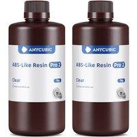 ANYCUBIC ABSLike Resin Pro 2, 3D Printer Resin with Enhanced Strength and Toughness, High Precision and Minimal Shrinkage, Widely Compatible with All