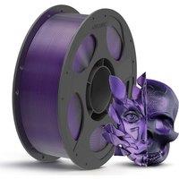ANYCUBIC Silk PLA Filament 1.75mm 1KG, Shiny Silk Gradient DualColor PLA Filament, Multicolor Material for 3D Printer, Dimensional Accuracy +/ 0.03