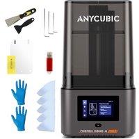 ANYCUBIC Photon Mono 4 Ultra Resin 3D Printer, 7 10K LCD Mono Screen with COB Light Source, Max Printing Speed Up to 120mm/h, HD Touchscreen with 8