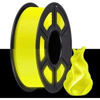 ANYCUBIC PLA Filament 1.75mm, Glow in The Dark, 3D Printer Filament, Dimensional Accuracy +/ 0.02mm, 1KG Spool Luminuos Yellow PLA Luminuos