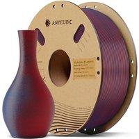 ANYCUBIC Matte PLA Filament 1.75mm,PLA Matte for 3D Printing Materials,1kg Spool (2.2lbs), Dimensional Accuracy +/ 0.02 mm,Red Blue MatteRed Blue PL