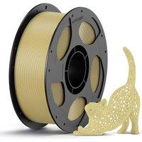 ANYCUBIC PLA Filament 1.75mm, 3D Printer Filament, Intelligent Identification, Dimensional Accuracy +/ 0.02mm, 1KG Reusable Spool Beige 1kg 1kg pla (