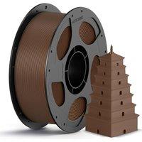 ANYCUBIC PLA Filament 1.75mm, 3D Printer Filament, Intelligent Identification, Dimensional Accuracy +/- 0.02mm, 1KG Reusable Spool Bronze 1kg PLA Bron
