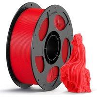 ANYCUBIC PLA Filament 1.75mm, 3D Printer Filament, Intelligent Identification, Dimensional Accuracy +/- 0.02mm, 1KG Reusable Spool Red 1kg PLA Dark Re